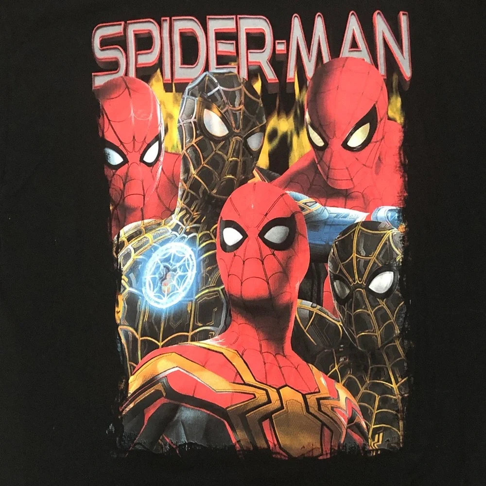 Marvel MAD Engine Spider-Man No Way Home Black T-Shirt
